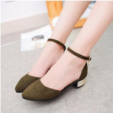 2017 Summer Women Shoes Pointed Toe Pumps  Dress Shoes High Heels Boat Shoes Wedding Shoes tenis feminino  Side with