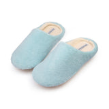 RASS PLE Soft Plush Cotton Cute Slippers Shoes Non-Slip Floor ,Indoor House ,Home Furry Slippers Women Shoes For Bedroom