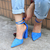 HENGSONG 2017 Sexy Retro High Heels Women's Sandals Summer Shoes Ladies Strappy Pumps Thin Air Heels Woman Lace Up Shoes 911519